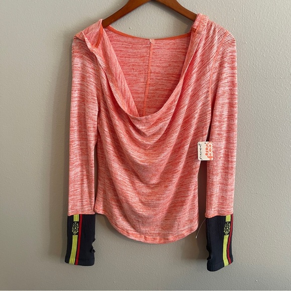 Free People Movement | Tops | Sublime Layer Top Sz L Orange hue 🧡 - Picture 1 of 5